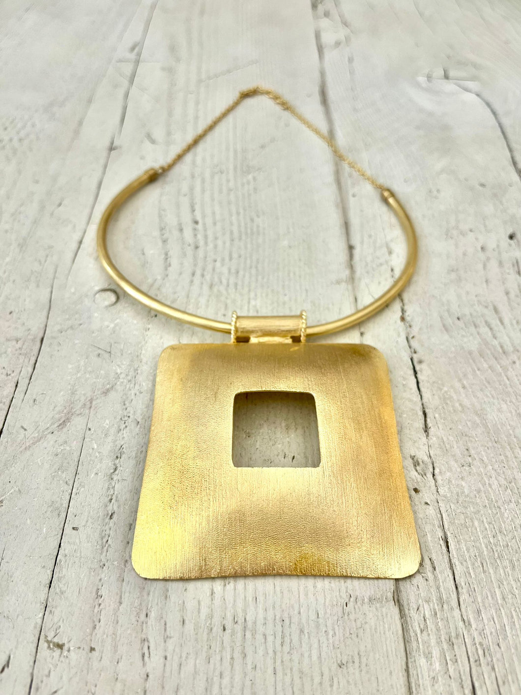 Collana in ottone
